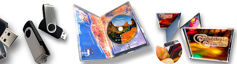Clés USB - DVD - CD