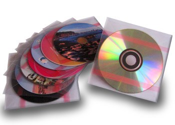 duplication cd gravure pochette plastique adhesive
