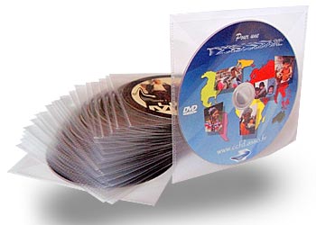 duplication dvd en pochette plastique
