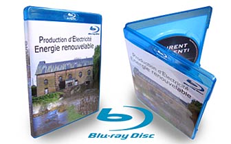 Duplication blu-ray en gravure, boitier, jaquette et cello.
